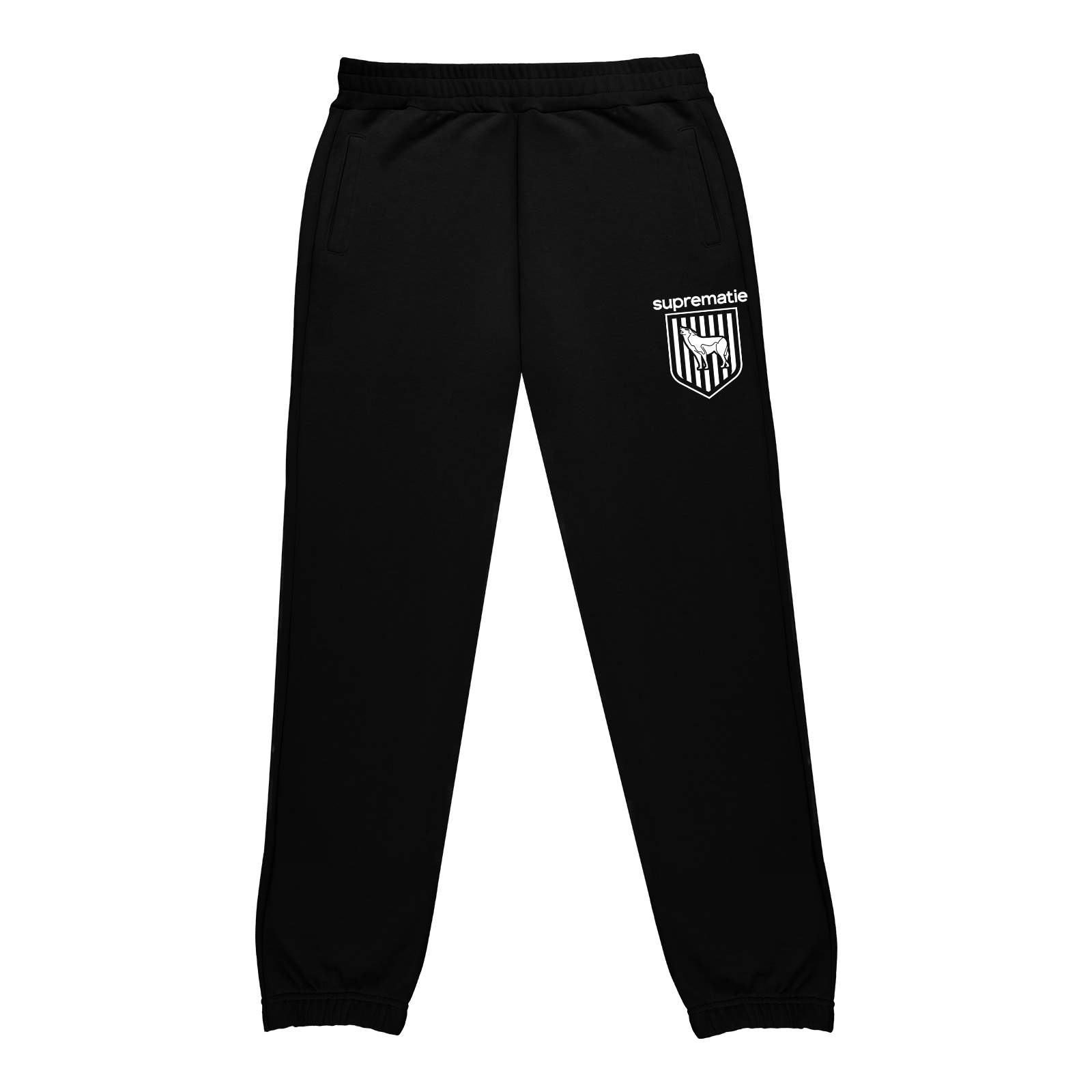 SWEATPANT SUPREMATIE CREST NOIR