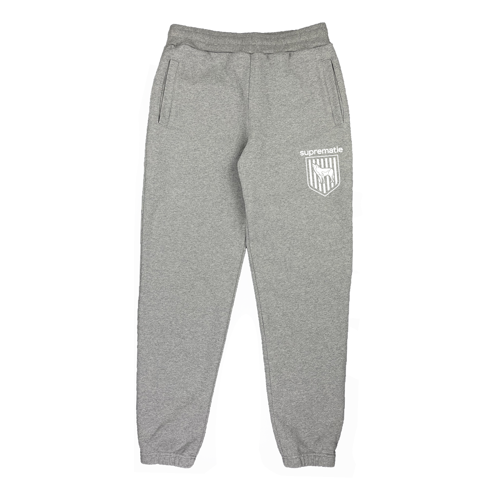 SWEATPANT SUPREMATIE CREST GRIS