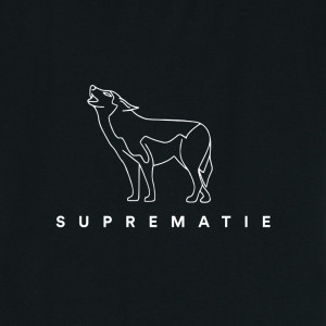 T-shirt Regular Fit Suprematie Classic Noir