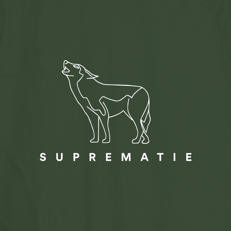 T-shirt Regular Fit Suprematie Classic Kaki