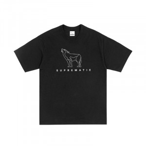T-shirt Regular Fit Suprematie Classic Noir