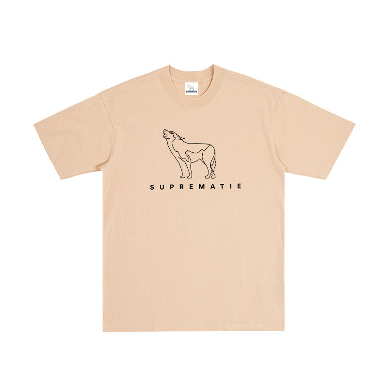 T-SHIRT REGULAR FIT SUPPREMATIE CLASSIC CAMEL