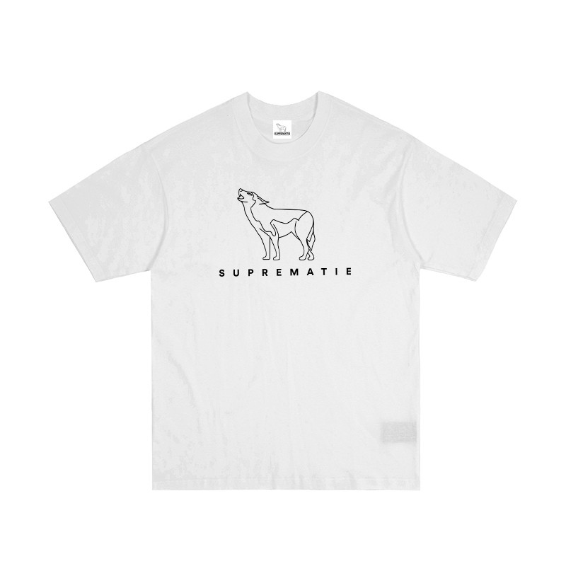 T-shirt Regular Fit Suprematie Classic Blanc