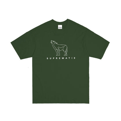 T-SHIRT REGULAR FIT SUPREMATIE CLASSIC VERT