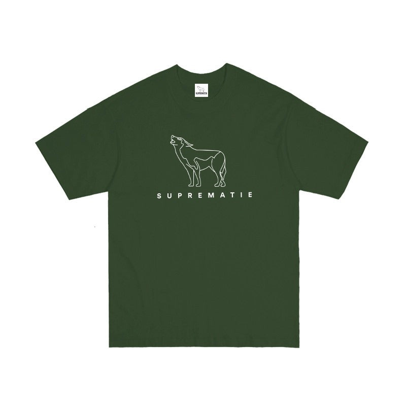 T-SHIRT REGULAR FIT SUPREMATIE CLASSIC VERT