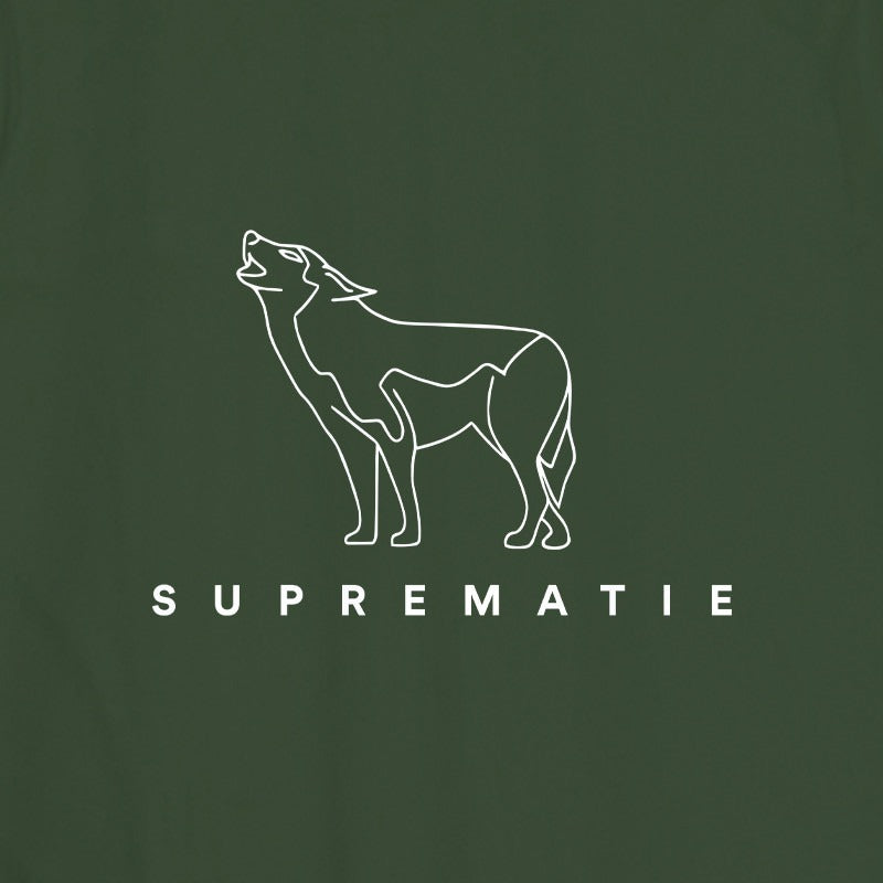 T-SHIRT REGULAR FIT SUPREMATIE CLASSIC VERT