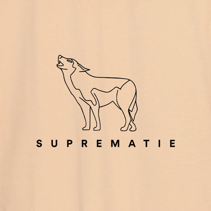 T-SHIRT REGULAR FIT SUPREMATIE CLASSIC BEIGE