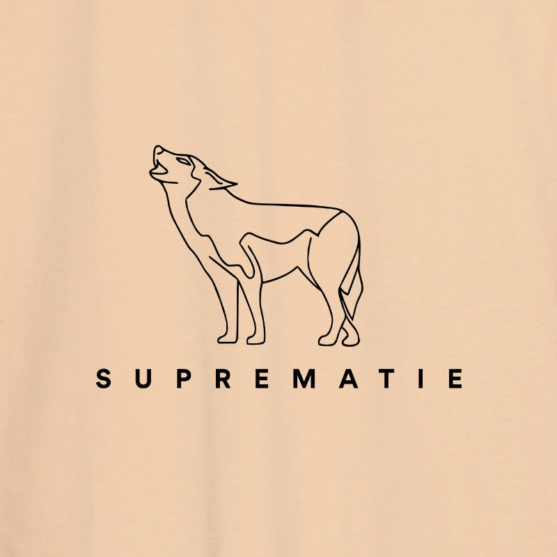 T-SHIRT REGULAR FIT SUPREMATIE CLASSIC BEIGE