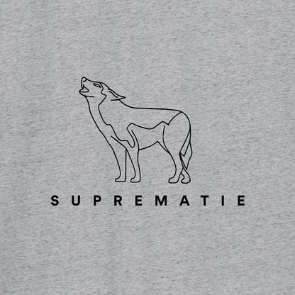 T-SHIRT REGULAR FIT SUPREMATIE CLASSIC GRIS