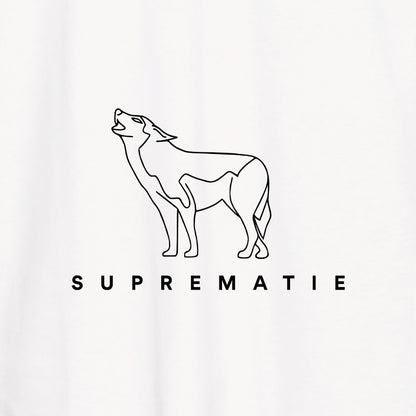 T-SHIRT REGULAR FIT SUPREMATIE CLASSIC BLANC